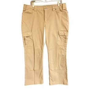 Duluth Trading Co Pants Men's 16x29 Beige Khaki Cargo
